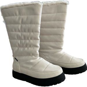 🌹Women’s Winter Size 6.5 Boots Adrienne Vittadini Polar Cold Weather Boots White